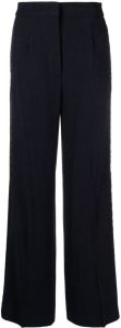 Barena pleat-detail trousers Blauw