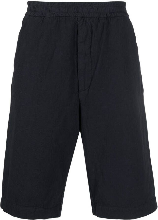 Barena Shorts met elastische tailleband Zwart