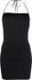 Barena Mouwloze mini-jurk Zwart - Thumbnail 1