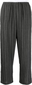 Barena striped straight-leg trousers Grijs