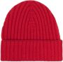 Barrie Geribbelde muts Rood - Thumbnail 1
