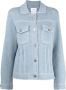 Barrie Jack met contrasterend stiksel Blauw - Thumbnail 1