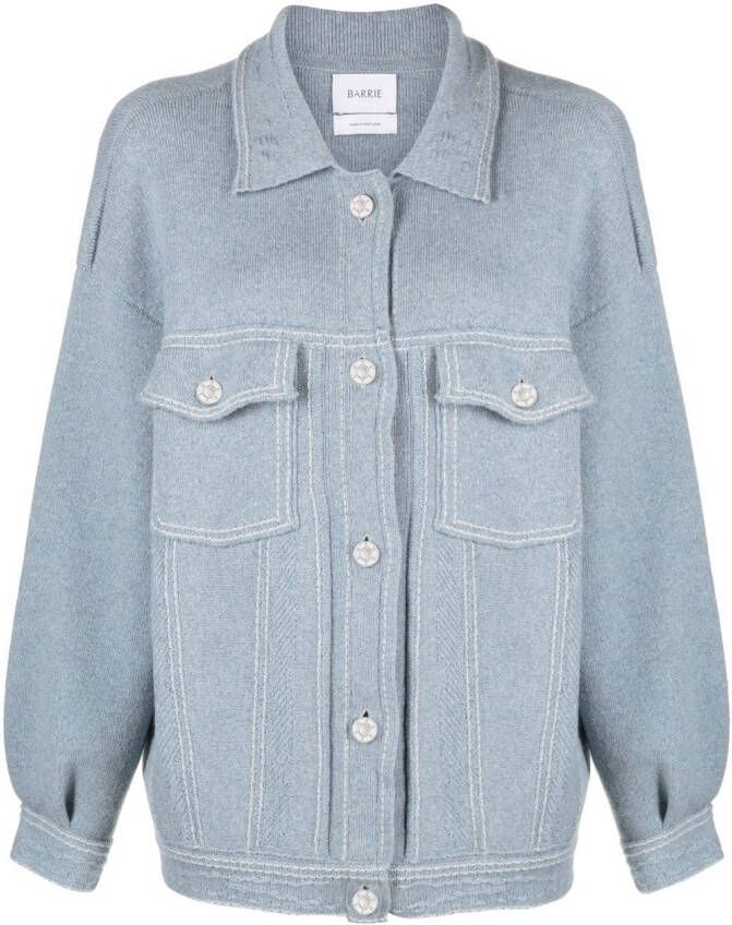 Barrie Jack met knopen Blauw