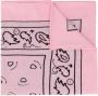 Barrie Sjaal met paisley-print Roze - Thumbnail 1