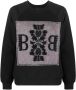Barrie Sweater met B-logo Zwart - Thumbnail 1