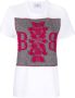 Barrie T-shirt met logopatch Wit - Thumbnail 1