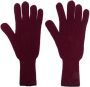 Barrie Vingerloze handschoenen Rood - Thumbnail 1