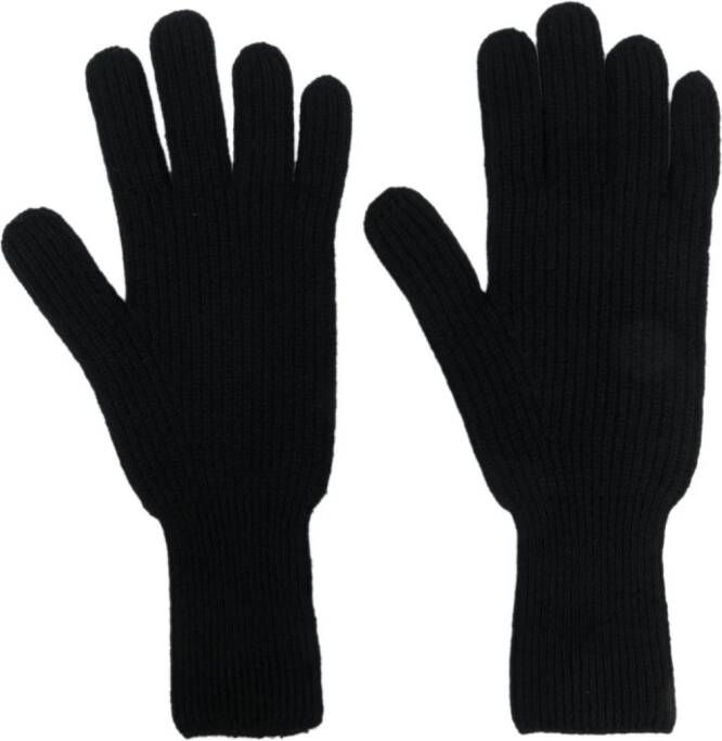 Barrie Vingerloze handschoenen Zwart