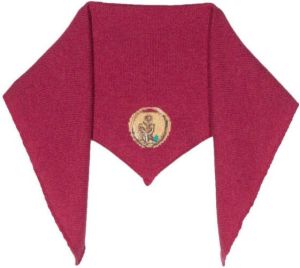 Barrie x Goossens Aquarius sjaal met patroon Roze