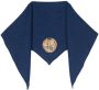 Barrie x Goossens sjaal met sterrenbeeld patroon Blauw - Thumbnail 1
