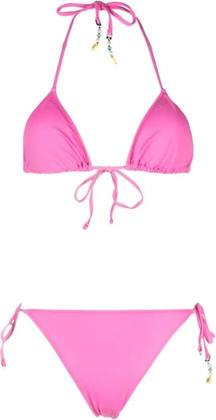 BARROW Bikini verfraaid met logo Roze