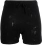 BARROW Gebreide shorts Zwart - Thumbnail 1