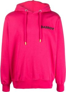 BARROW Hoodie met logoprint Roze