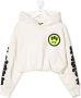 Barrow kids Hoodie met logoprint Beige - Thumbnail 1