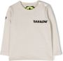 Barrow kids T-shirt met logoprint Beige - Thumbnail 1