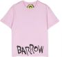 Barrow kids T-shirt met logoprint Roze - Thumbnail 1