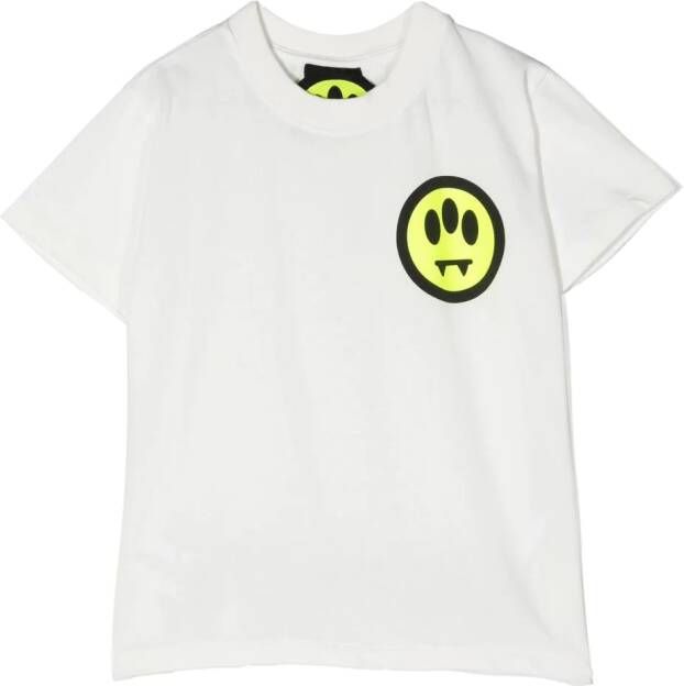 Barrow kids T-shirt met logoprint Wit