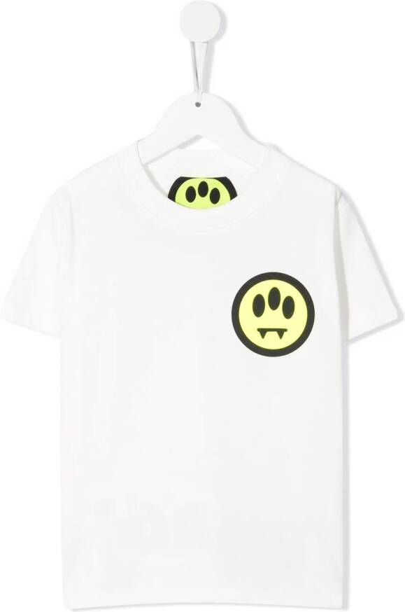Barrow kids T-shirt met print Wit
