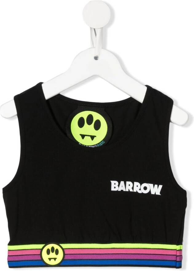 Barrow kids Top met logo Zwart