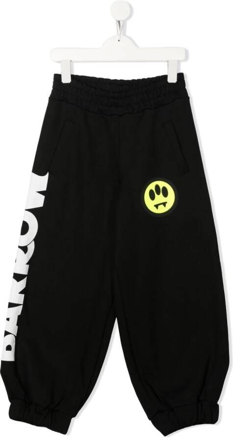 Barrow kids Trainingsbroek met logoprint Zwart