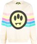 BARROW Sweater met logoprint Wit - Thumbnail 1