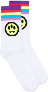 BARROW Sokken met logoprint Wit