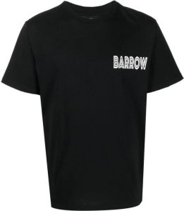 BARROW logo-print short-sleeve T-shirt Zwart