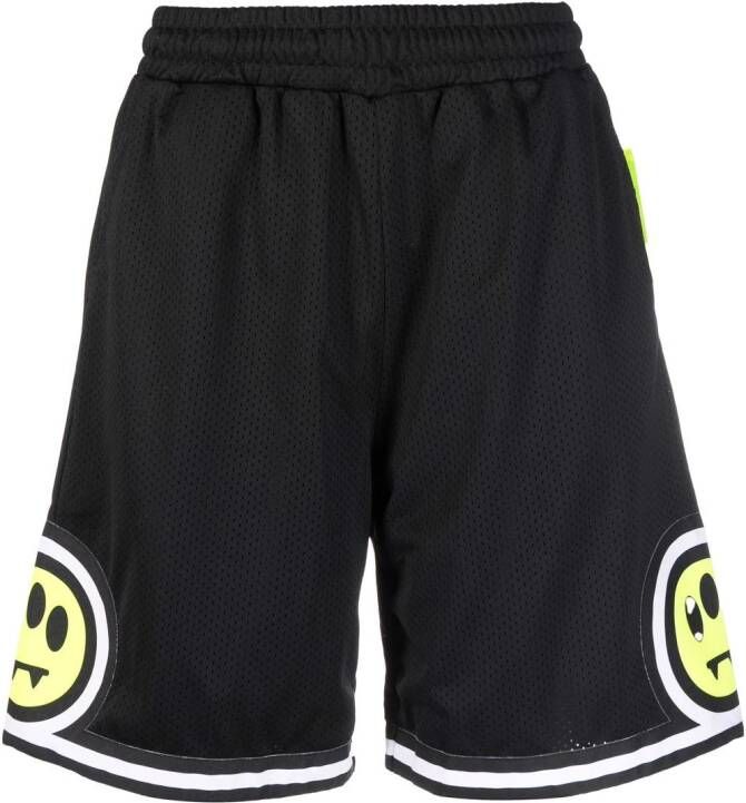 BARROW Mesh shorts Zwart