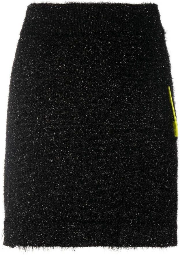 BARROW Mini-rok met zijsplit Zwart