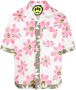 BARROW Overhemd met bloemenprint Wit - Thumbnail 1