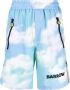 BARROW Shorts met logoprint Blauw - Thumbnail 1