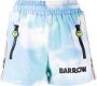 BARROW Shorts met tie-dye print Blauw - Thumbnail 1