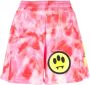 BARROW Shorts met tie-dye print Roze - Thumbnail 1