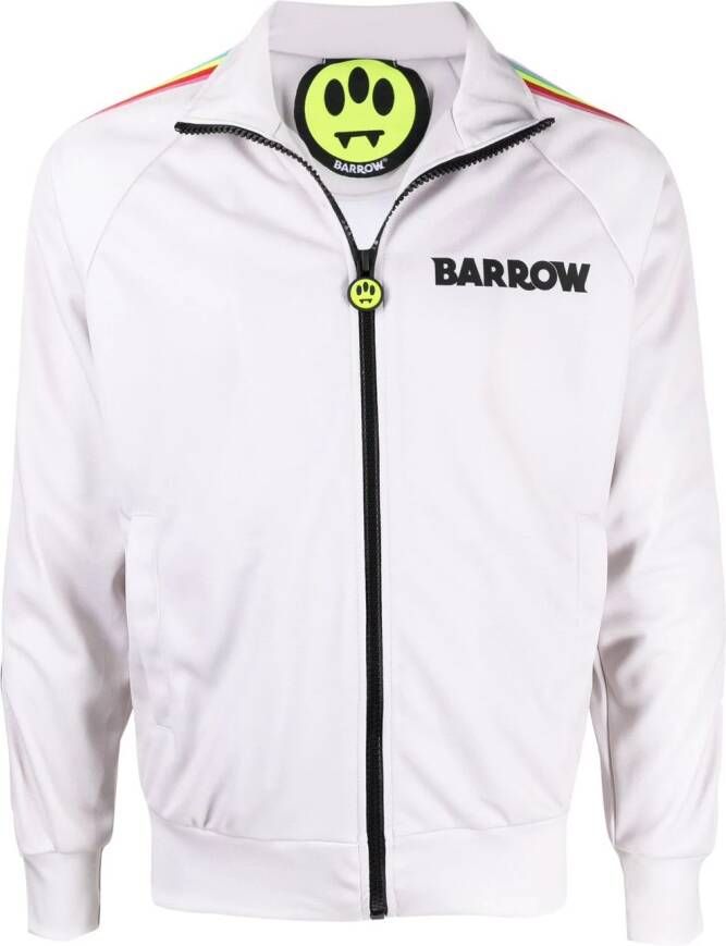 BARROW Sweater met logoprint Beige