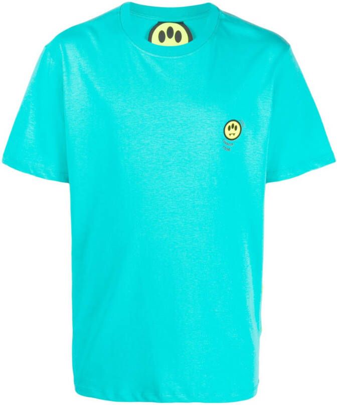BARROW T-shirt met logoprint Blauw