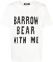 BARROW T-shirt met print Wit - Thumbnail 1