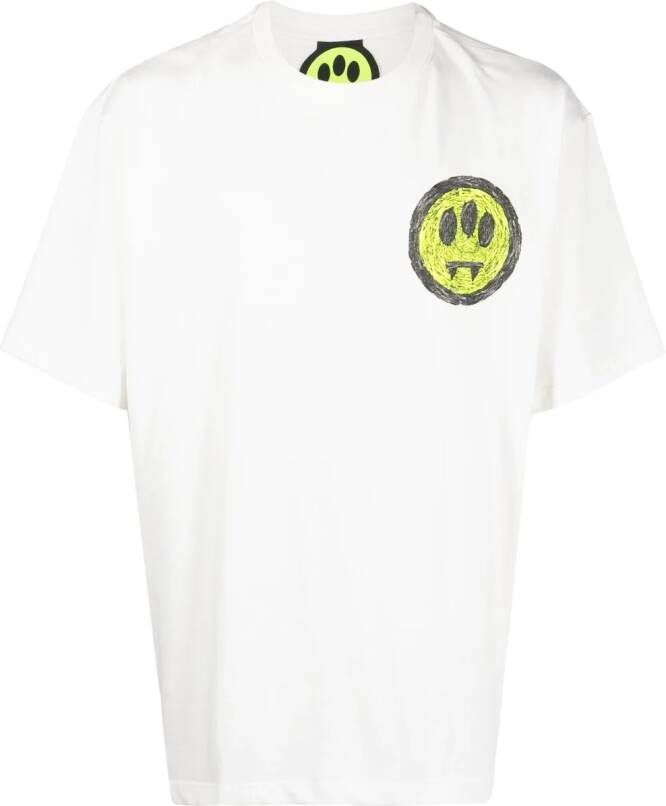 BARROW T-shirt met ronde hals Wit