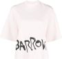BARROW T-shirt met teddybeer Roze - Thumbnail 1