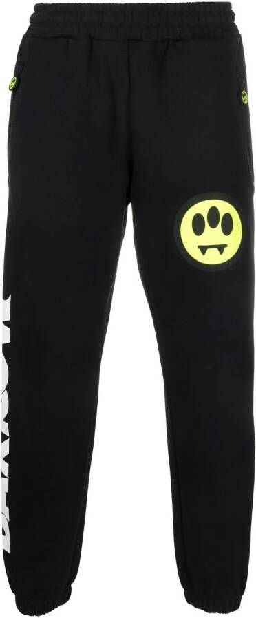 BARROW Trainingsbroek met logoprint Zwart