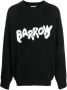 BARROW Trui met intarsia logo Zwart - Thumbnail 1
