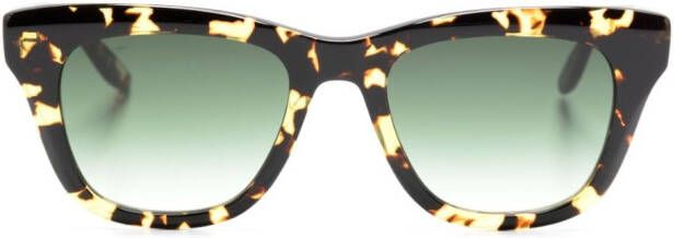 Barton Perreira Claudel zonnebril met schildpadschild design Bruin