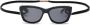 Barton Perreira Cora zonnebril met vierkant montuur Zwart - Thumbnail 1