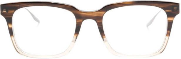 Barton Perreira Kleos bril met schildpadschild design Bruin