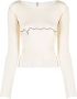 Baserange Top met lange mouwen Beige - Thumbnail 1