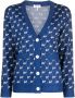 Baum Und Pferdgarten Vest met logoprint Blauw - Thumbnail 1