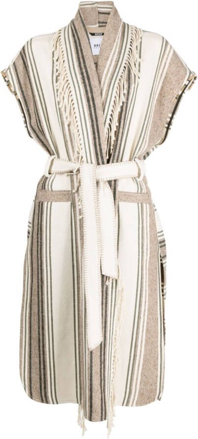 Bazar Deluxe Mouwloze wikkeljas Beige