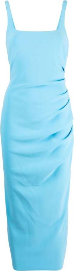 BEC + BRIDGE Karina sleeveless midi dress Blauw