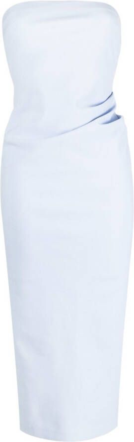 BEC + BRIDGE Strapless jurk Paars