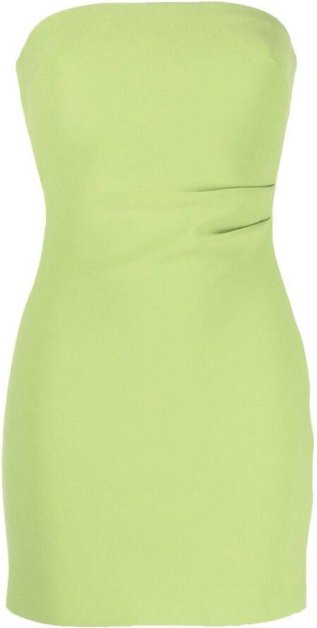 BEC + BRIDGE Strapless mini-jurk Groen