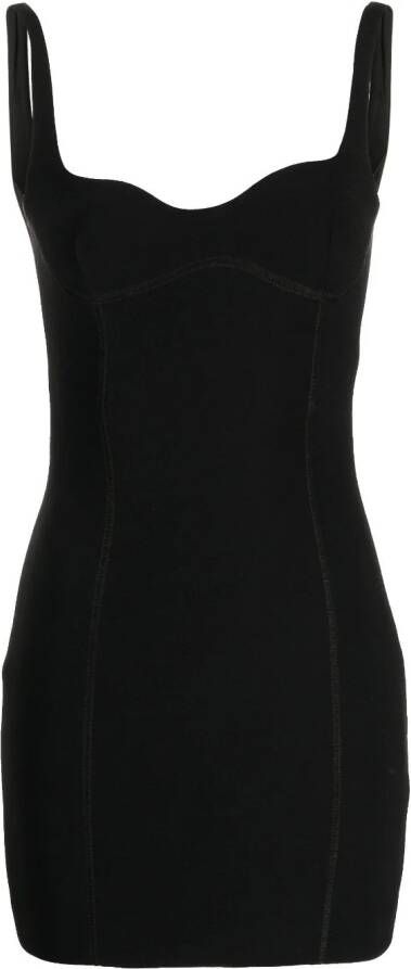 BEC + BRIDGE Zoey sleeveless mini dress Zwart